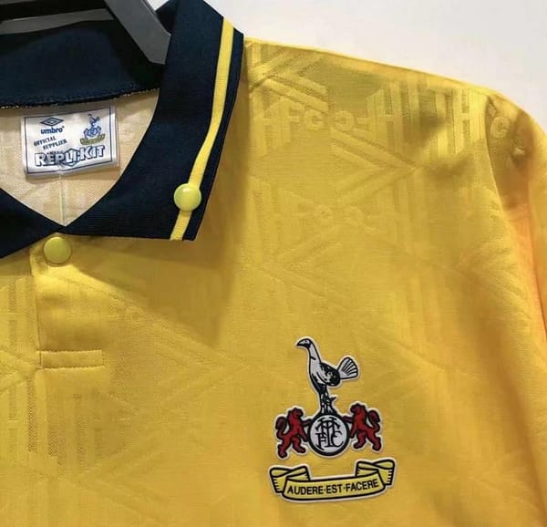 Retro 92/94 Tottenham Hotspur Away Soccer Jersey - Image 9