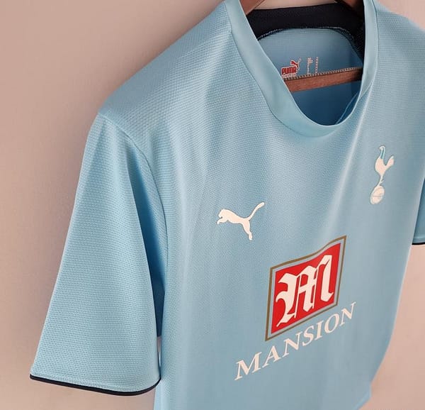Retro Tottenham Hotspur 06/07 Away Soccer Jersey - Image 6