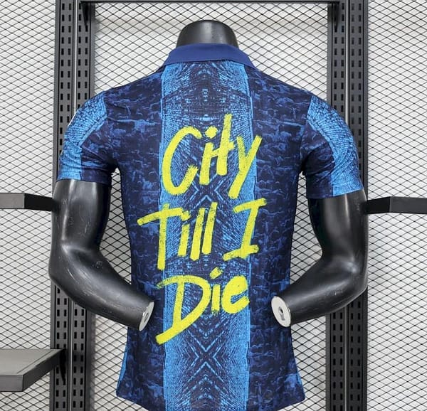 2025/26 Player Version Manchester City Blue Special Edition Jersey - Image 5