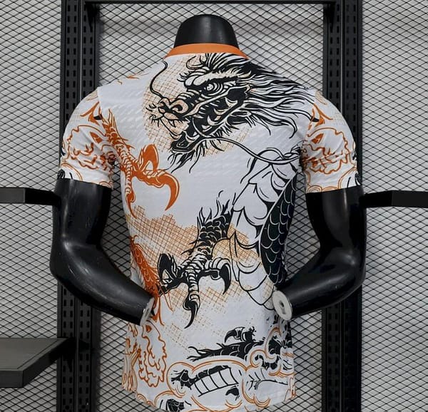 2025/26 Player Version Real Madrid Black And White Dragon Version Jersey - Image 6