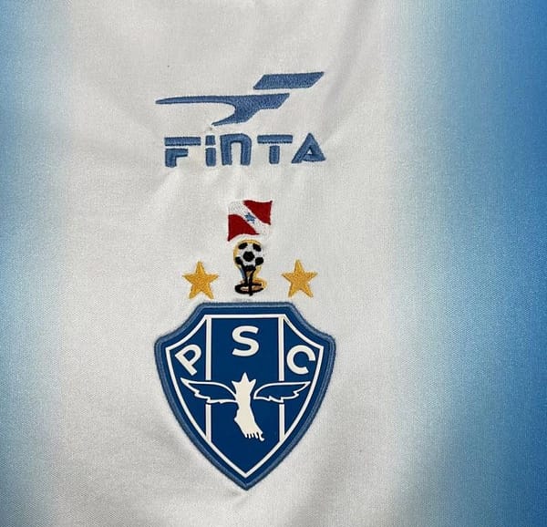 2002 Paysandu Home Retro Jersey - Image 4