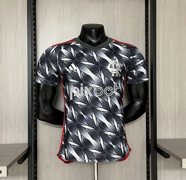 24/25 Player Version Flamengo Third All Sponsors S-XXXXL Jersey - Image 3