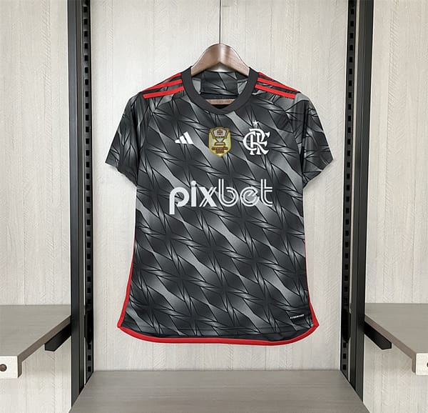 24/25 Womens Flamengo Third Patch Da Copa Do Brasil Jersey - Image 2