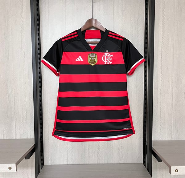 24/25 Womens Flamengo Home Patch Da Copa Do Brasil Jersey - Image 2