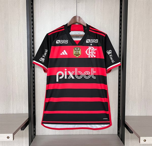24/25 Flamengo Home Copa Do Brasil Jersey - Image 3