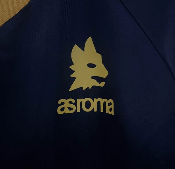 91/92 Retro Roma Away Jersey - Image 3