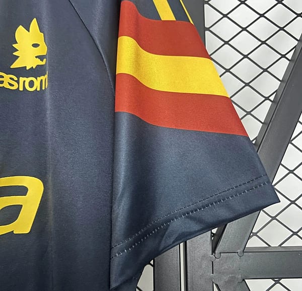 91/92 Retro Roma Away Jersey - Image 4