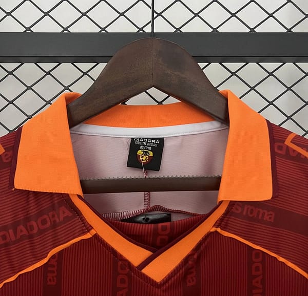 99/00 Retro Roma Home Jersey - Image 2