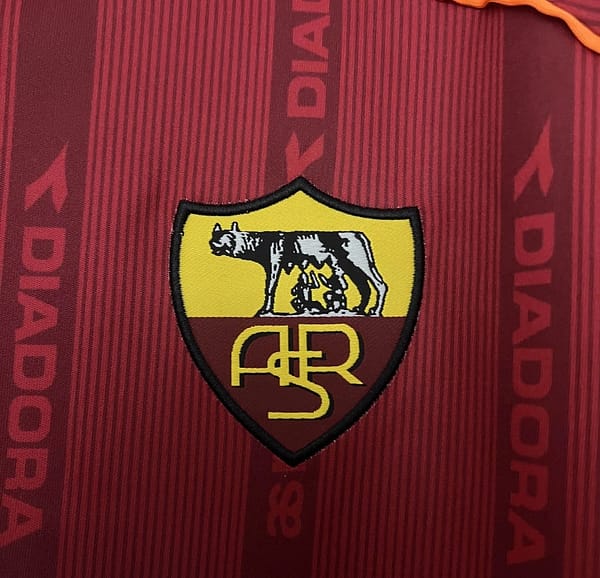99/00 Retro Roma Home Jersey - Image 5