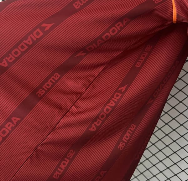 99/00 Retro Roma Home Jersey - Image 8