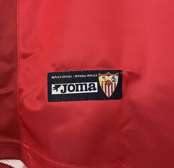 03/04 Retro Sevilla Home Jersey - Image 7