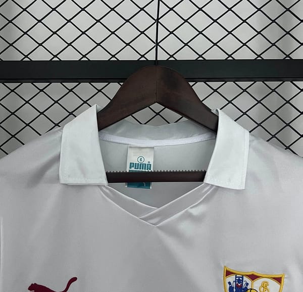 87/90 Retro Sevilla Home Jersey - Image 3