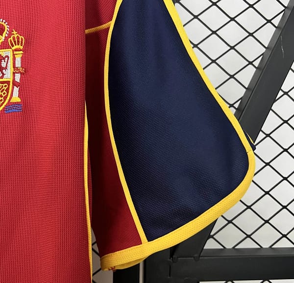 2000 Retro Spain Home Jersey - Image 5