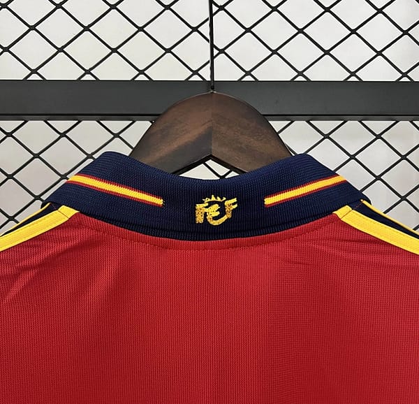 2000 Retro Spain Home Jersey - Image 9