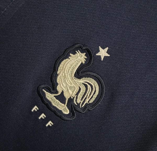 2014 Retro France Home Jersey - Image 4
