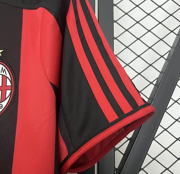 03/04 AC Milan Home Retro Jersey - Image 3