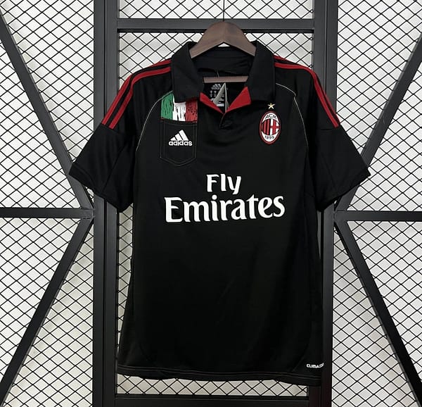 12/13 Retro AC Milan Home Jersey - Image 7