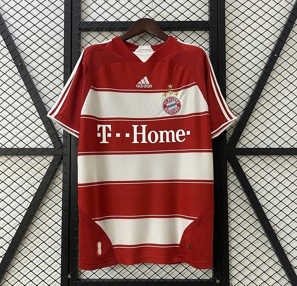 07/08 Retro Bayern Munich Home Jersey - Image 6