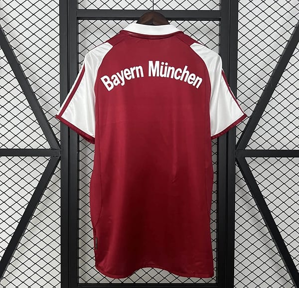 03/04 Retro Bayern Munich Home Jersey - Image 8
