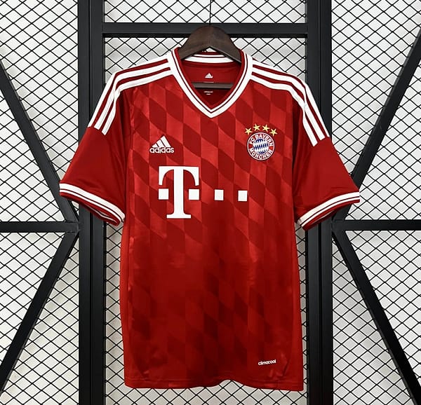 13/14 Retro Bayern Munich Home Jersey - Image 6