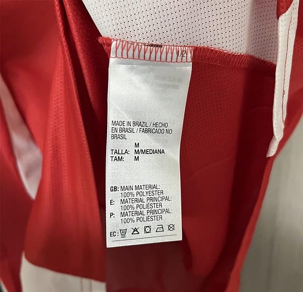 25/26 Advance Sale Brazil SC Internacional Home Jersey S-XXXXL - Image 8
