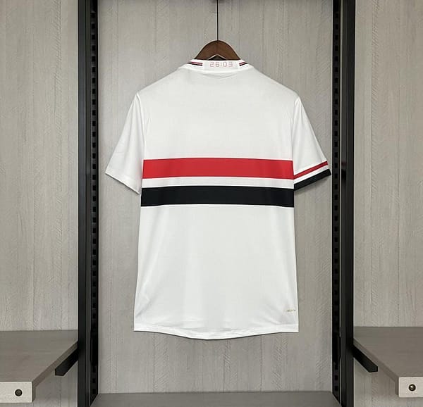25/26 São Paulo Home Jersey S-XXXXL - Image 2