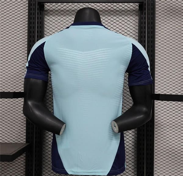 24/25 Player Version Arsenal Pre Match Light Blue Training Jersey - Image 6