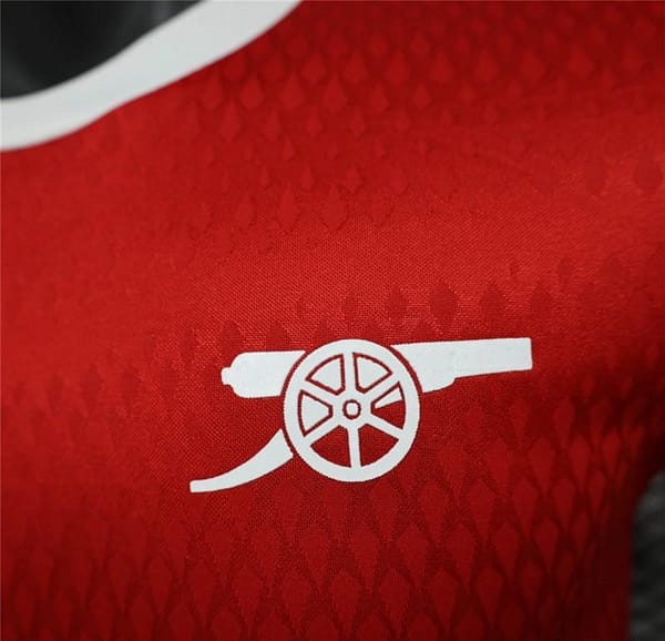 25/26 Player Version Arsenal Match Training Red Jersey - Image 3