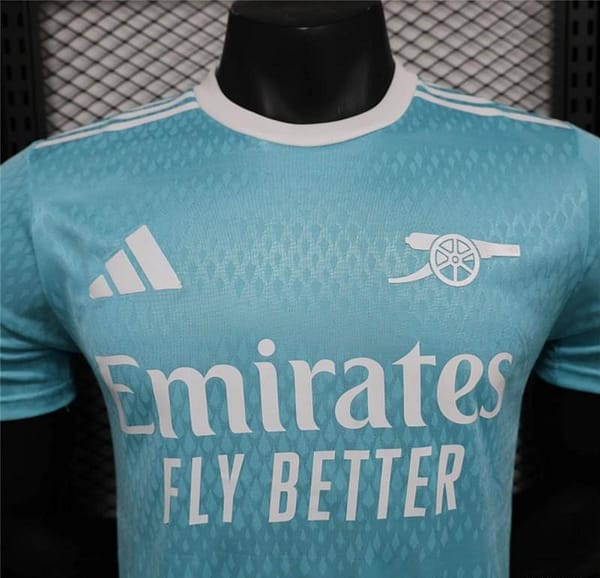 25/26 Player Version Arsenal Match Training Blue Jersey - Image 5