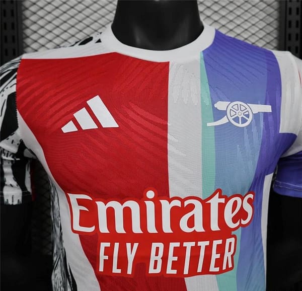 24/25 Player Version Arsenal Pre-Match Mash-up Jersey - Image 2