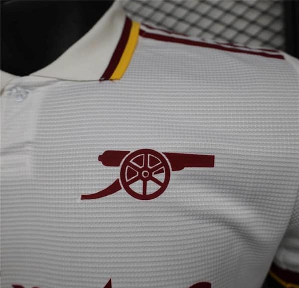 25/26 Player Version Arsenal Special WHITE POLO Jersey - Image 3