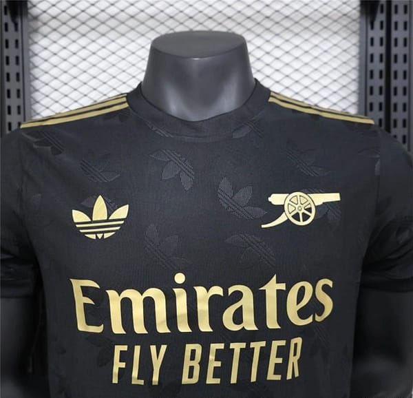 25/26 Player Version Arsenal Adidas Original Special Black Jersey - Image 2