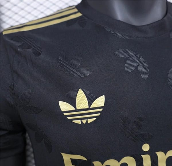 25/26 Player Version Arsenal Adidas Original Special Black Jersey - Image 4