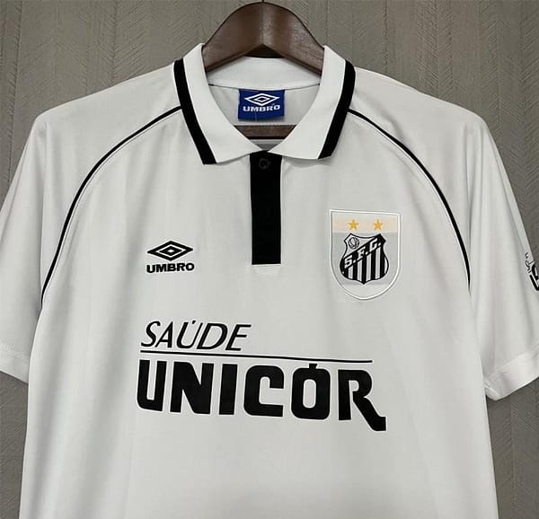 1997 Retro Santos Home Jersey - Image 3