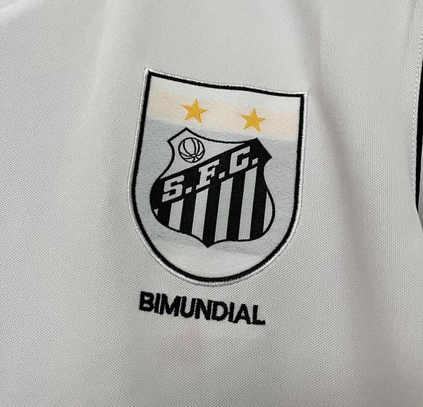 2001 Retro Santos Home Jersey - Image 4