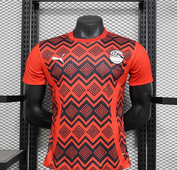 2024 Player Version Egypt Training Red Jersey - Image 2