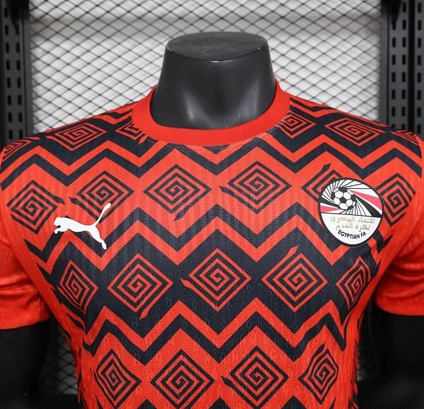 2024 Player Version Egypt Training Red Jersey - Image 3