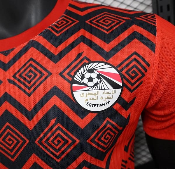 2024 Player Version Egypt Training Red Jersey - Image 4
