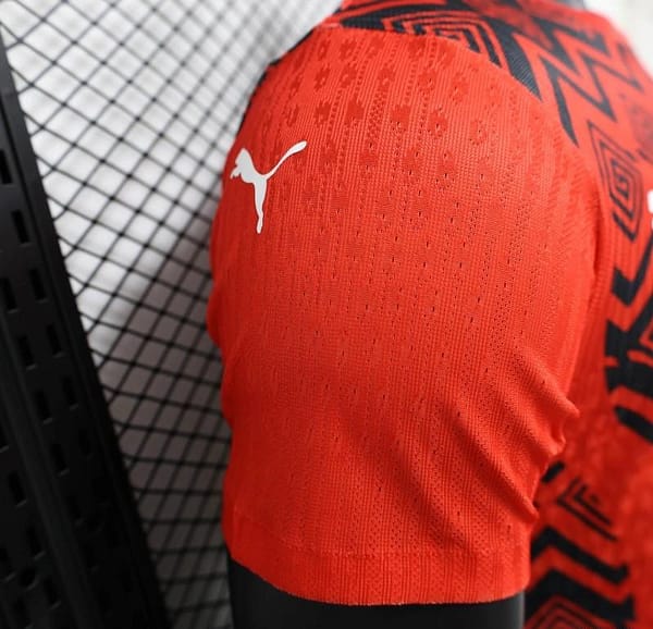 2024 Player Version Egypt Training Red Jersey - Image 8