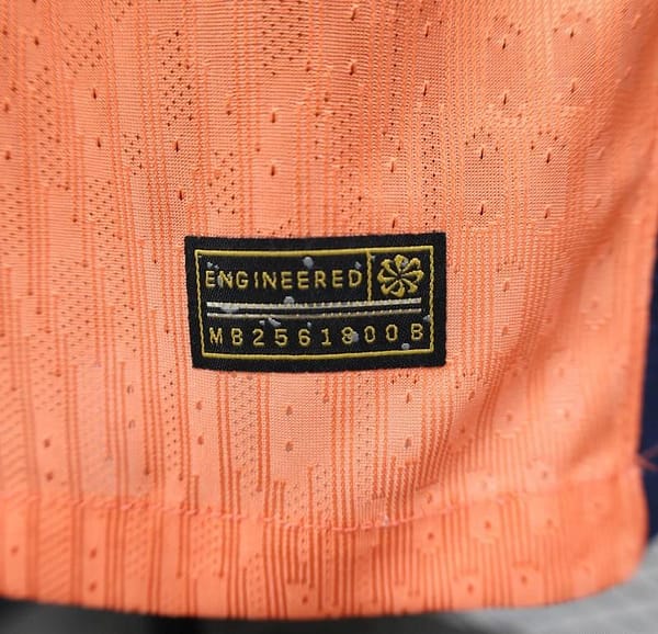 25/26 Player Version Barcelona Orange 125Th Anniversary Jersey - Image 6