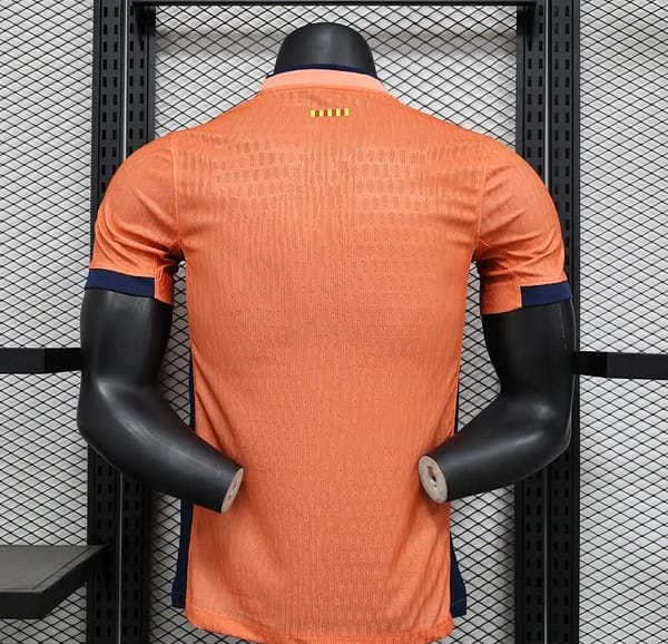 25/26 Player Version Barcelona Orange 125Th Anniversary Jersey - Image 8
