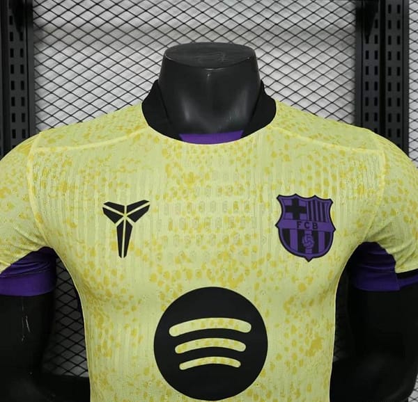 25/26 Player Version Barcelona Yellow 125Th Anniversary Jersey - Image 5