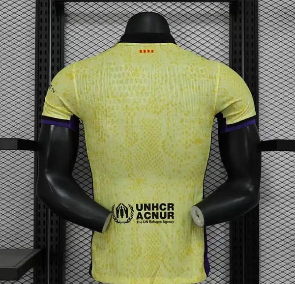 25/26 Player Version Barcelona Yellow 125Th Anniversary Jersey - Image 11
