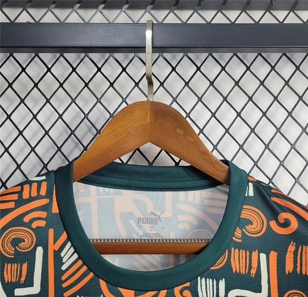 2024 Ivory Coast Pre-Match Train Jersey - Image 3