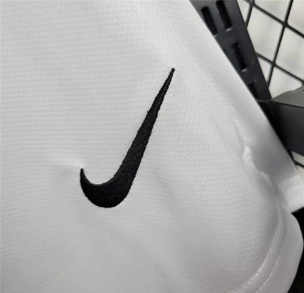 11/12 Retro Santos Home Shorts Jersey - Image 2
