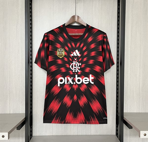 25/26 Flamengo Pre-match All Sponsor S-XXXXL - Image 6