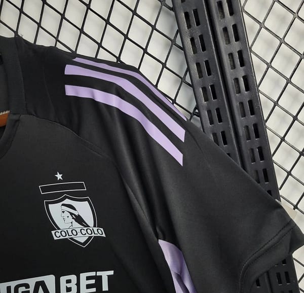 25/26 Colo Colo Training Jersey Wear Black Jersey - Image 7