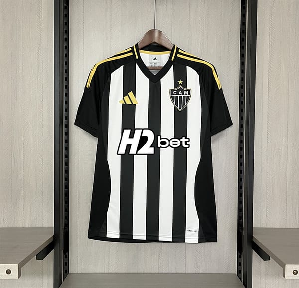 25/26 Atlético Mineiro Home All Sponsor S-XXXXL Jersey - Image 3