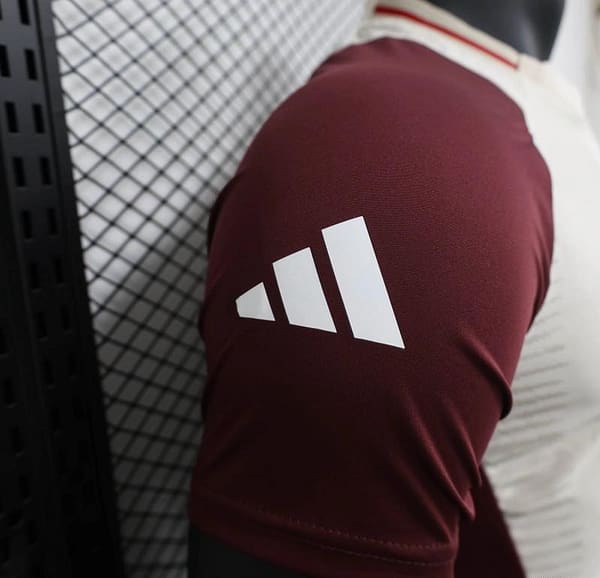 25/26 Player Version Bayern Munich Training White Wine Jersey - Image 5