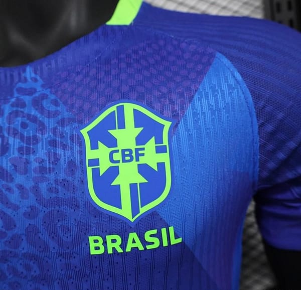 25/26 Player Version Brazil Blue Jersey - Image 3